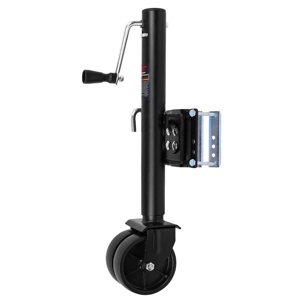 2000 lb 12" Lift Trailer Jack with Wheels X819