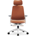 Leather Ergonomic Office Chair with Footrest C618