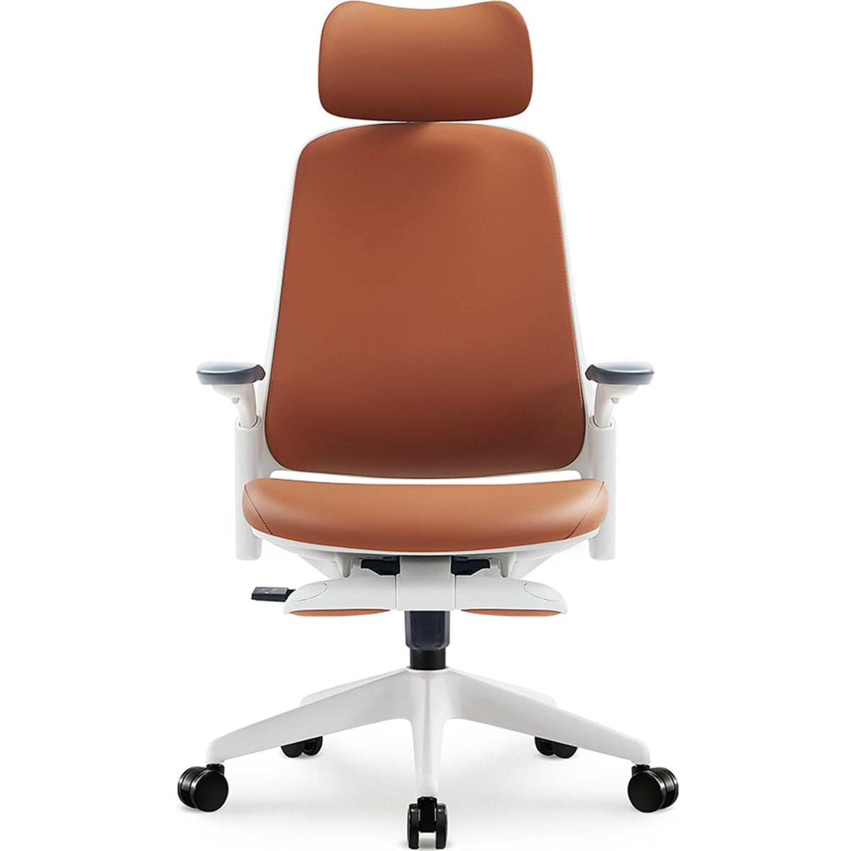 Leather Ergonomic Office Chair with Footrest C618