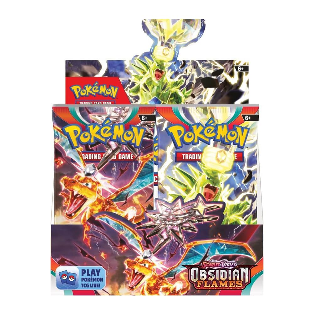 Pokemon Scarlet & Violet Obsidian Flames Booster Box Z998
