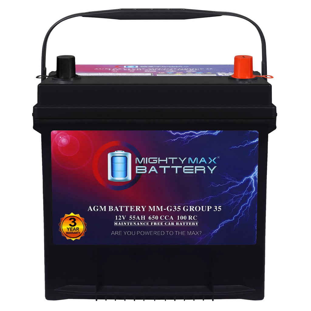 12V 55Ah AGM Replacement Battery S2388