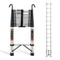16.5 ft Telescoping Ladder with Hooks 330 lbs F5213