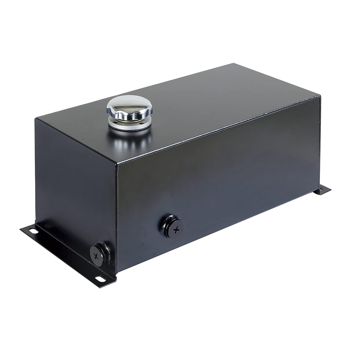 14 Gauge Welded Steel Hydraulic Reservoir Tank, Black, 5 Gallon A681