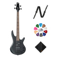 4-String Bass Weathered Black Okoume Body U11604
