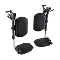 Adjustable Aluminum Wheelchair Elevating Legrest with Padded Calf Support K166469