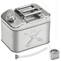 5 Gallon 304 Stainless Steel Oil Storage Can with Spout T865