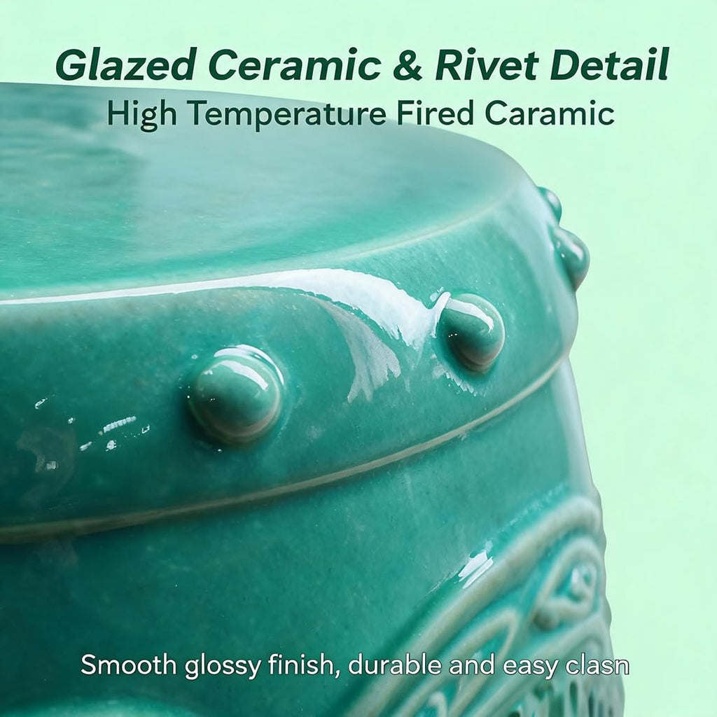 Ceramic Garden Stool F425