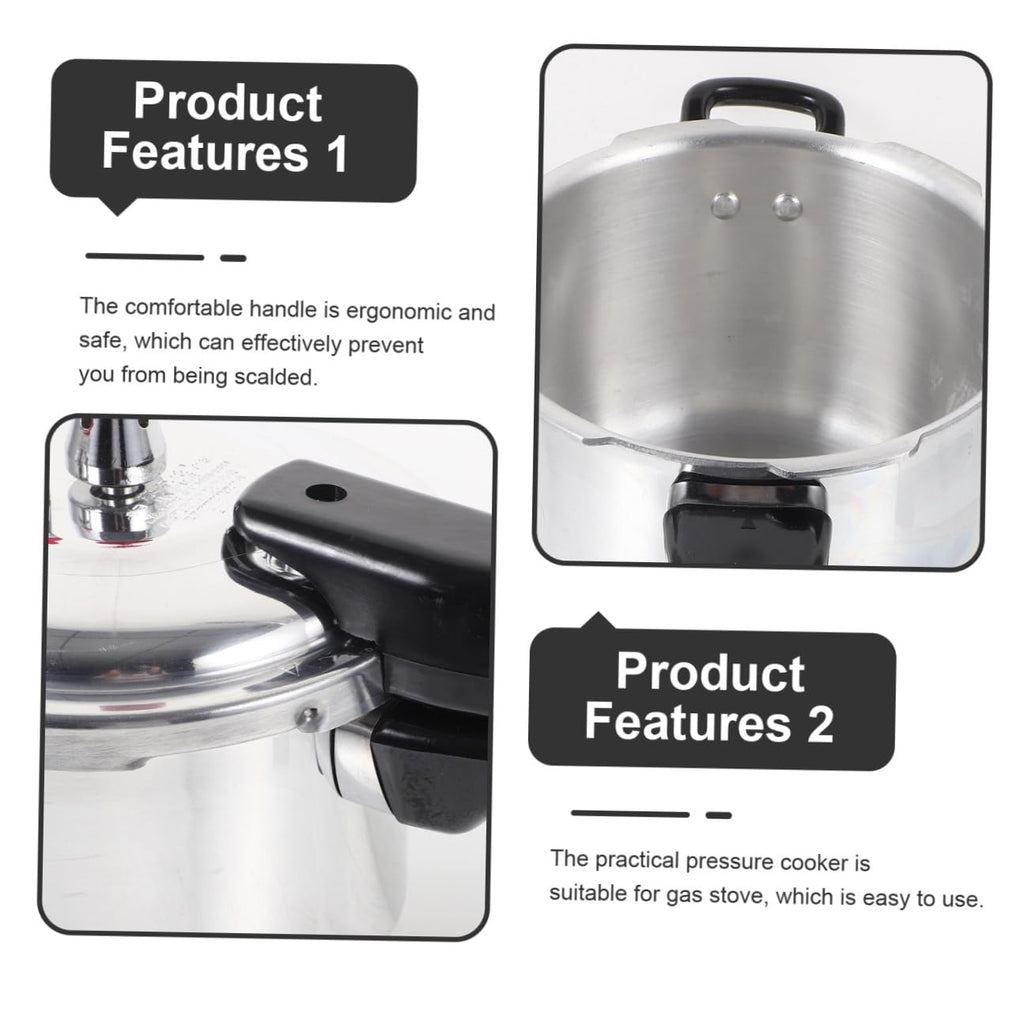 Aluminum Pressure Cooker with Handle O435