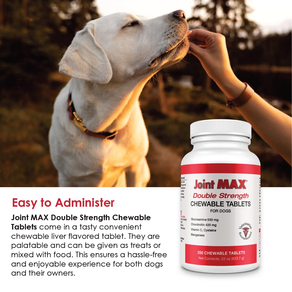 Double Strength Chewable Tablets for Dogs, 250 Tablets O262