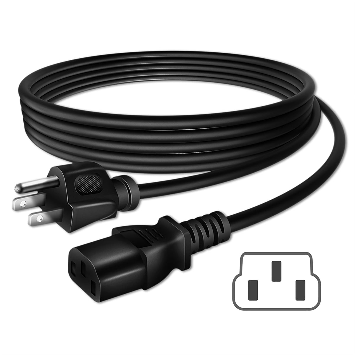 5ft AC Power Cord Cable D14476