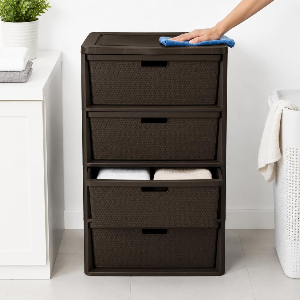 4 Drawer Plastic Storage Organizer G8582