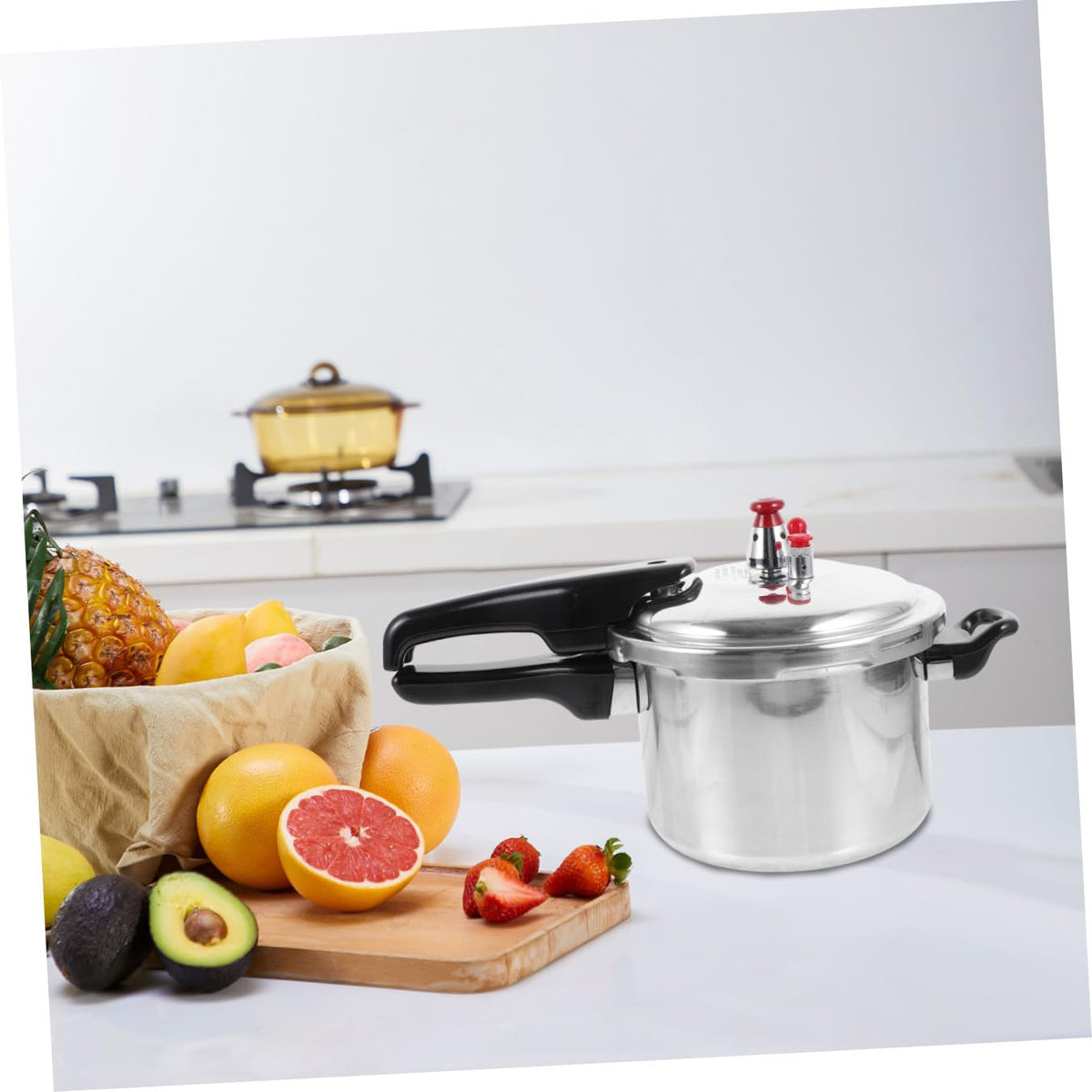 Aluminum Pressure Cooker with Handle O435