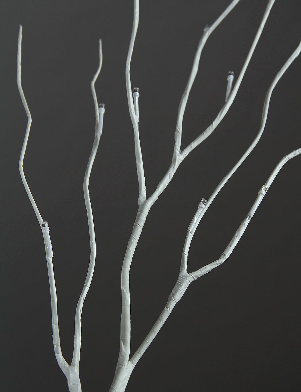 8FT 132 LED Birch Tree Warm White J4633
