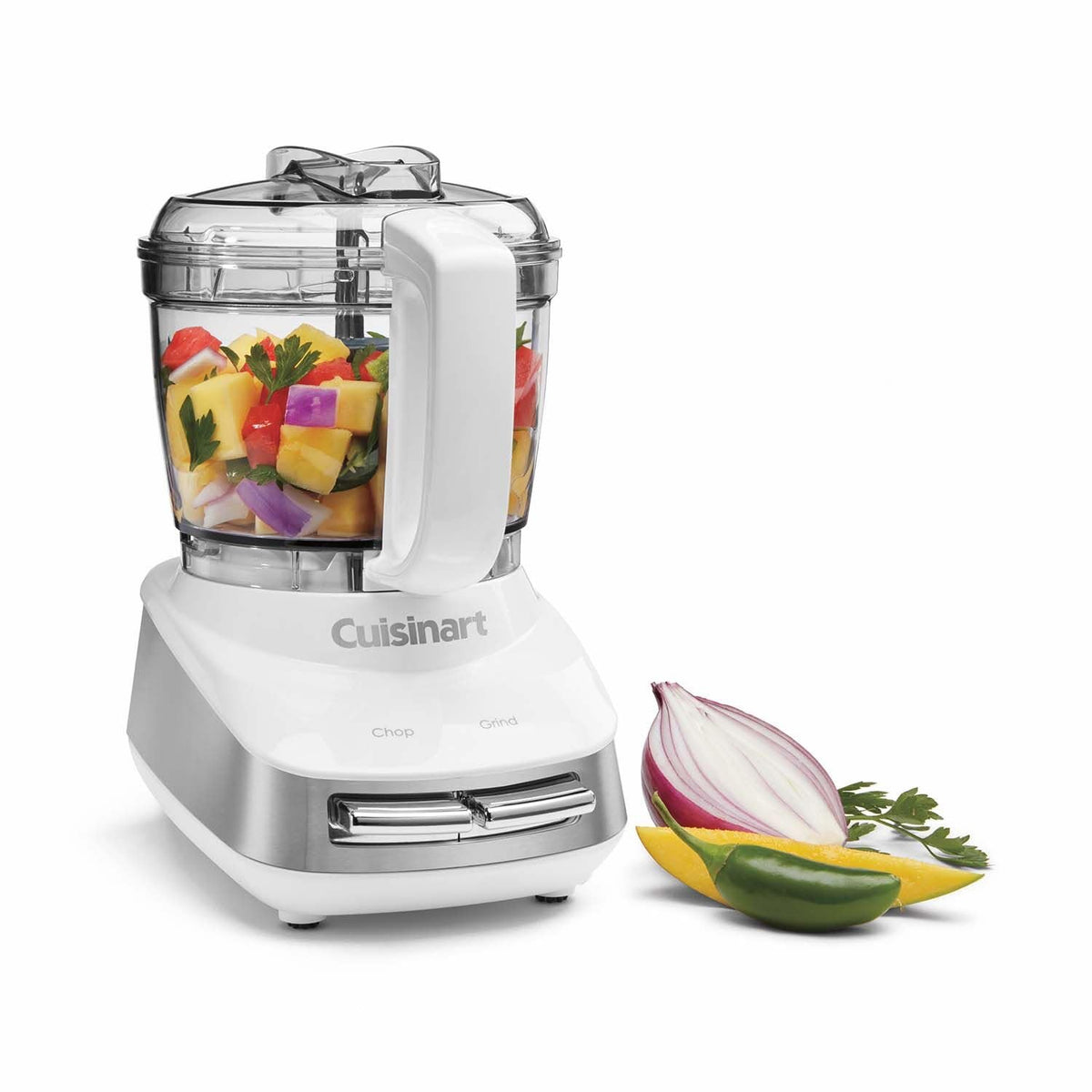 4-Cup Mini Food Processor Chopper with Stainless Steel Blade N112