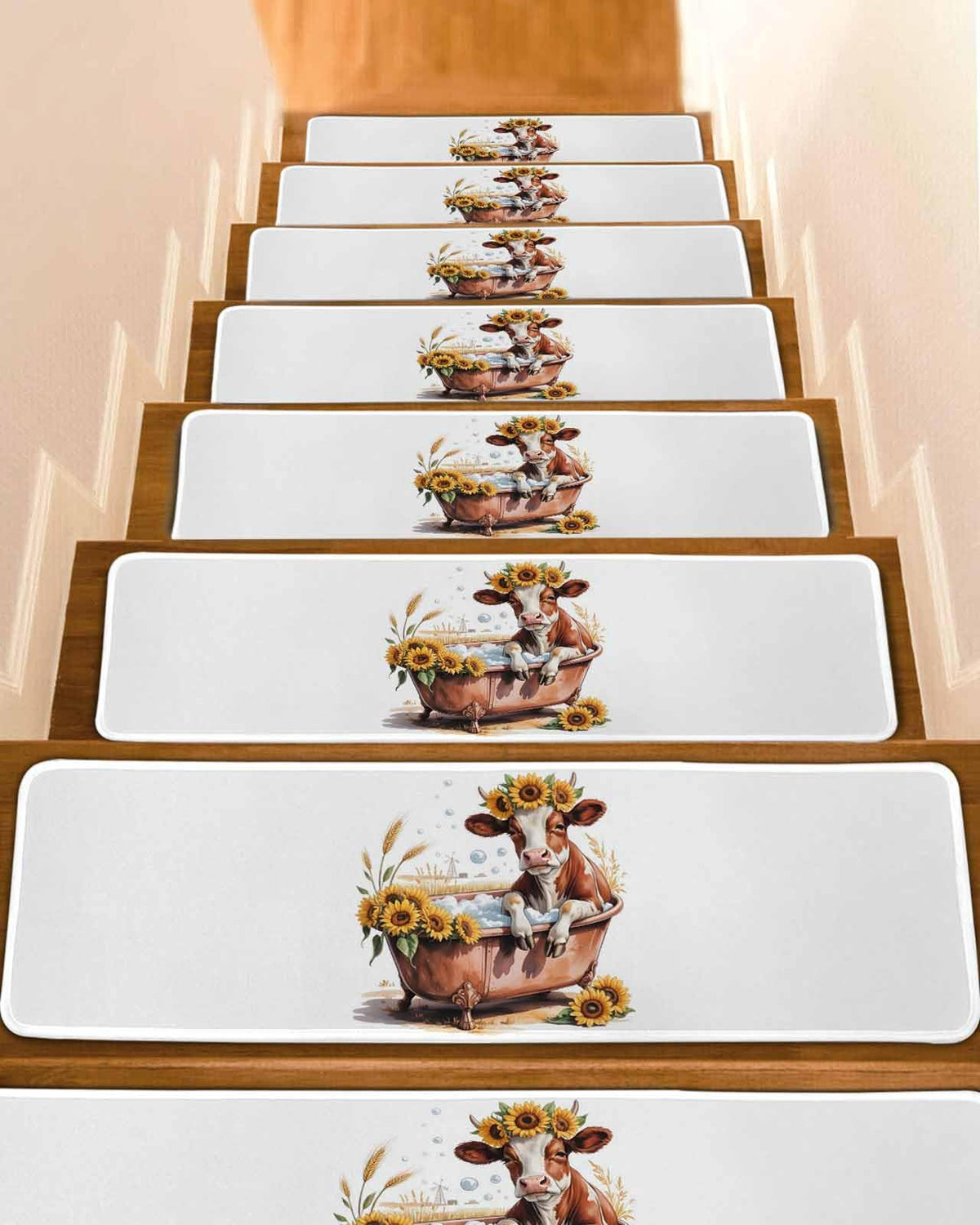 4 Pack Non Slip Carpet Stair Treads 8x30 inch L113