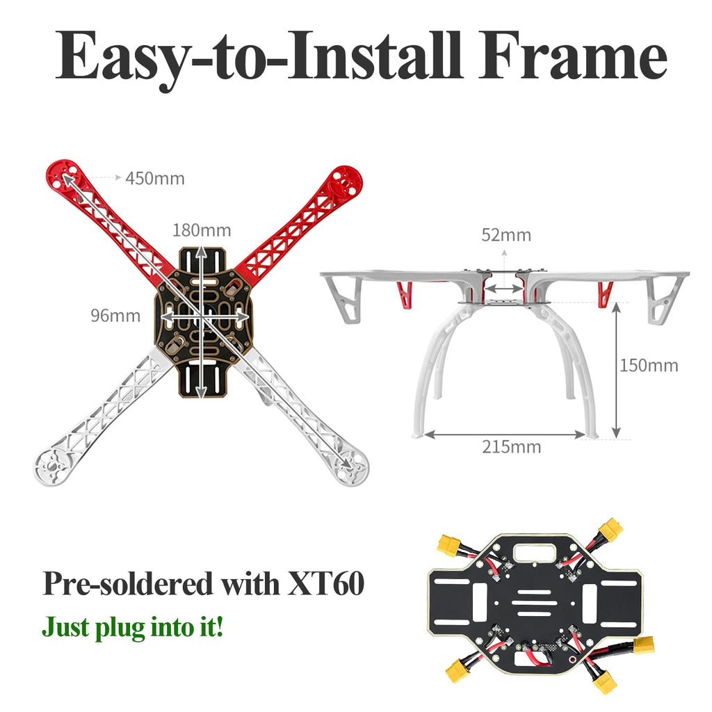 DIY 450mm Quadcopter Set Q8904