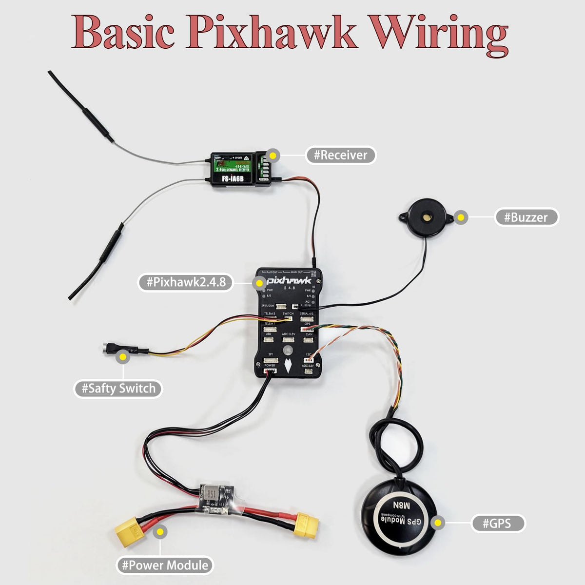 DIY 450mm Quadcopter Set Q8904