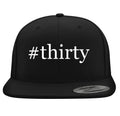 Structured Flat Bill Hat Snapback Closure O7439