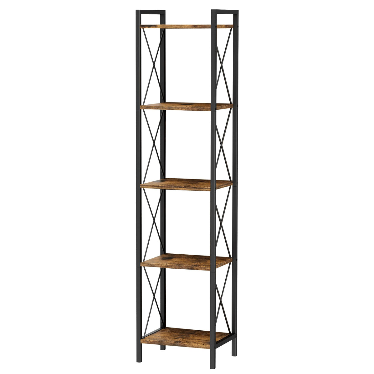 5 Tier Metal Bookshelf J77748