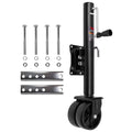 2000 lb 12" Lift Trailer Jack with Wheels X819