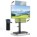 Mobile TV Stand with Power Outlet and Wheels H659519