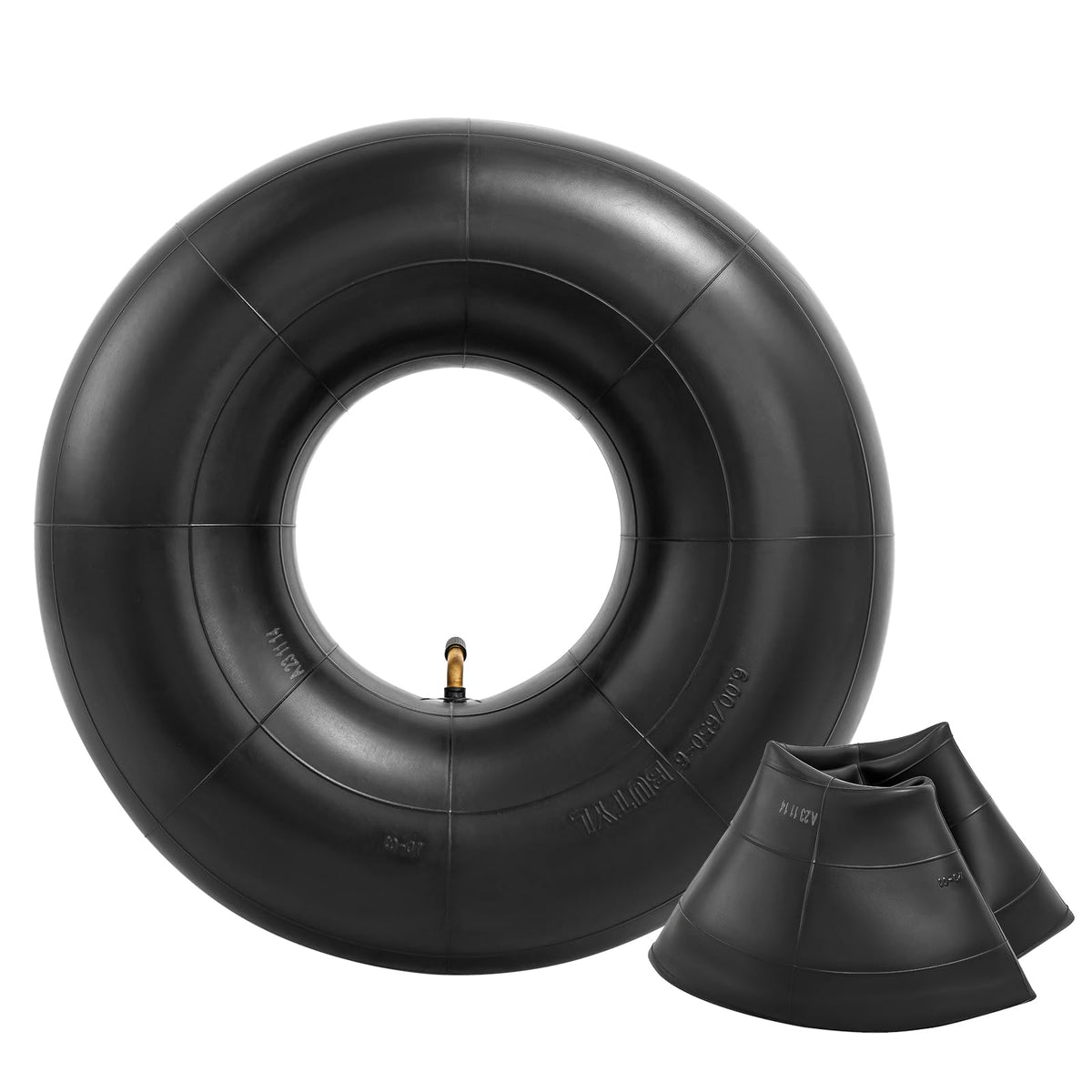 15x6.00-6 Butyl Inner Tubes with TR-87 Bent Valve Stem 2 Pcs T471867