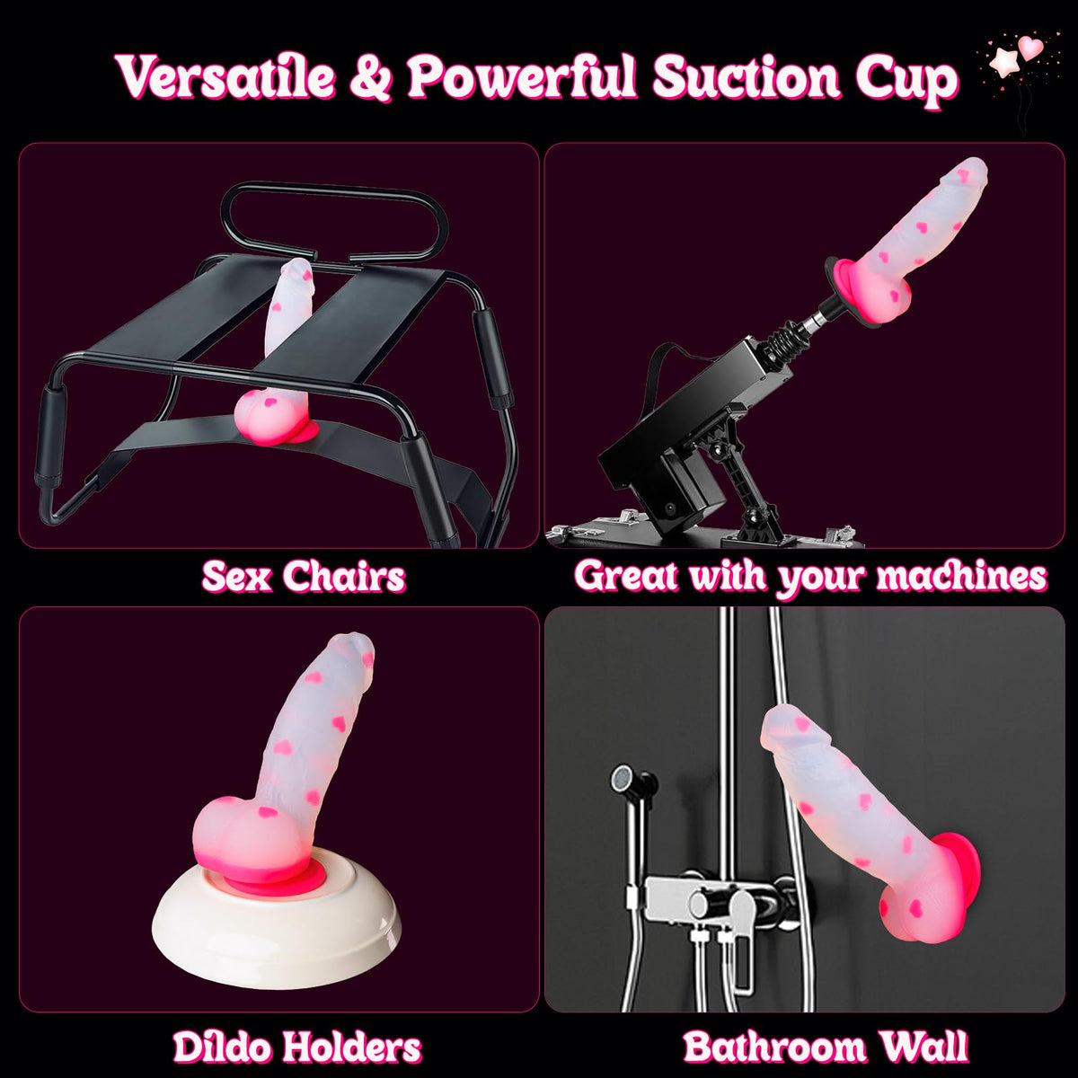 12" Thick Dildo & 8" Dildo E399031
