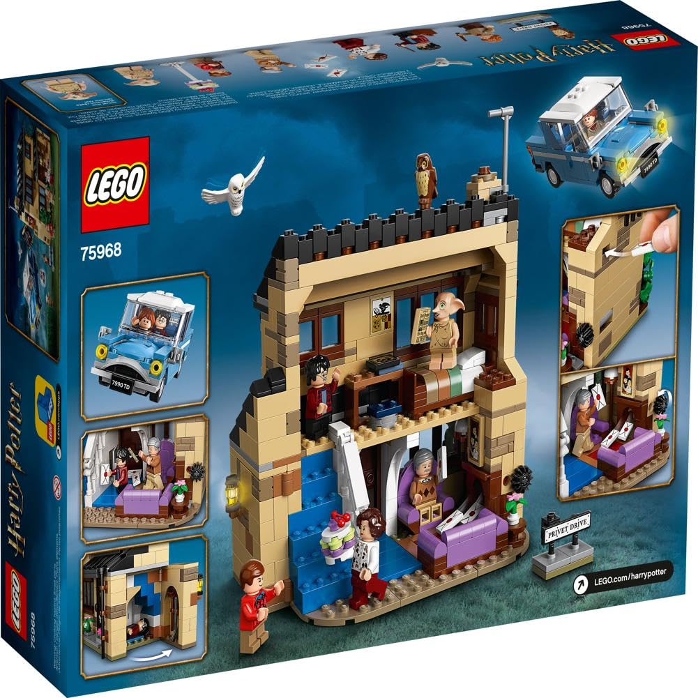 House and Flying Car Toy with Minifigures G8199