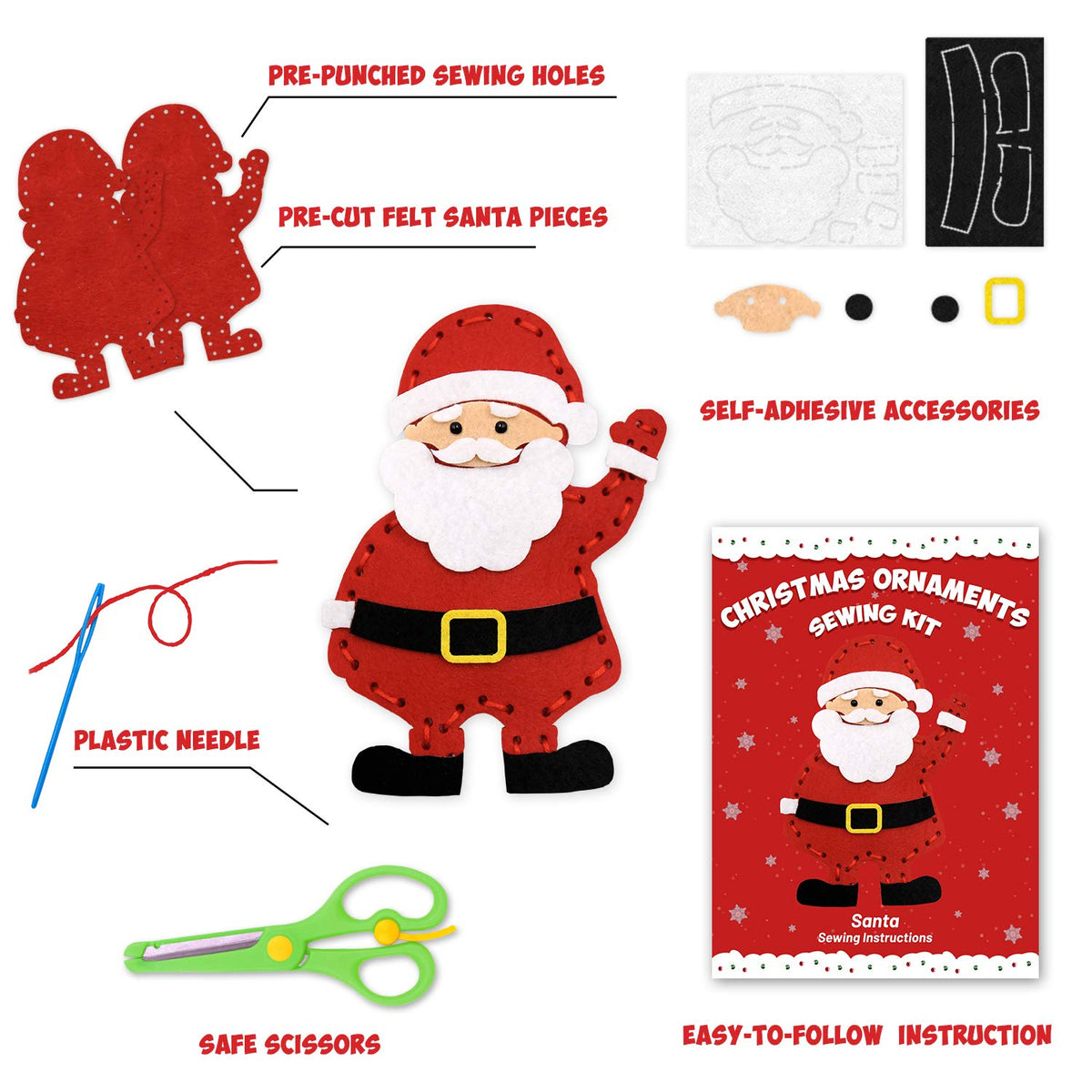 Christmas Sewing Kit for Kids I185164