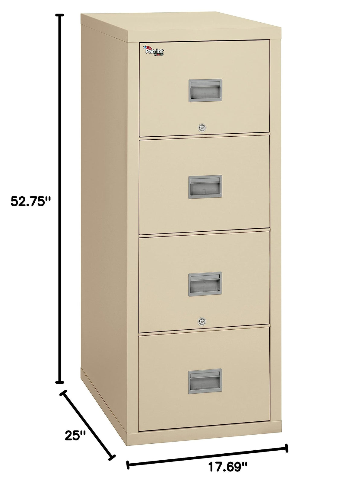 4 Drawer Fire Rated File Cabinet D15574