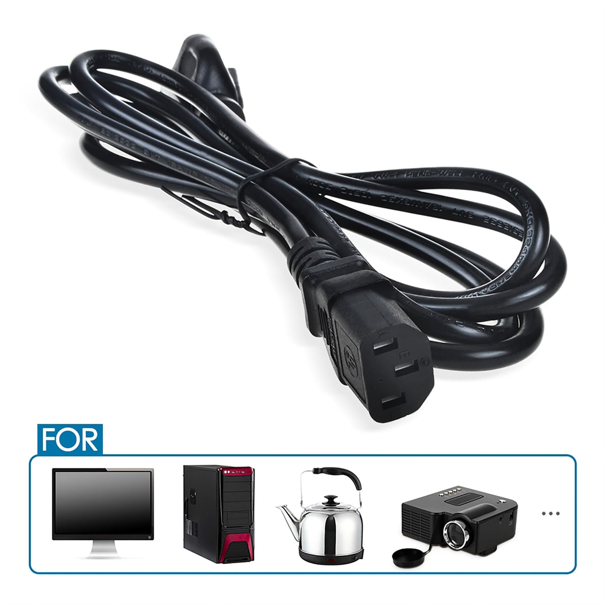 5ft AC Power Cord Cable D14476