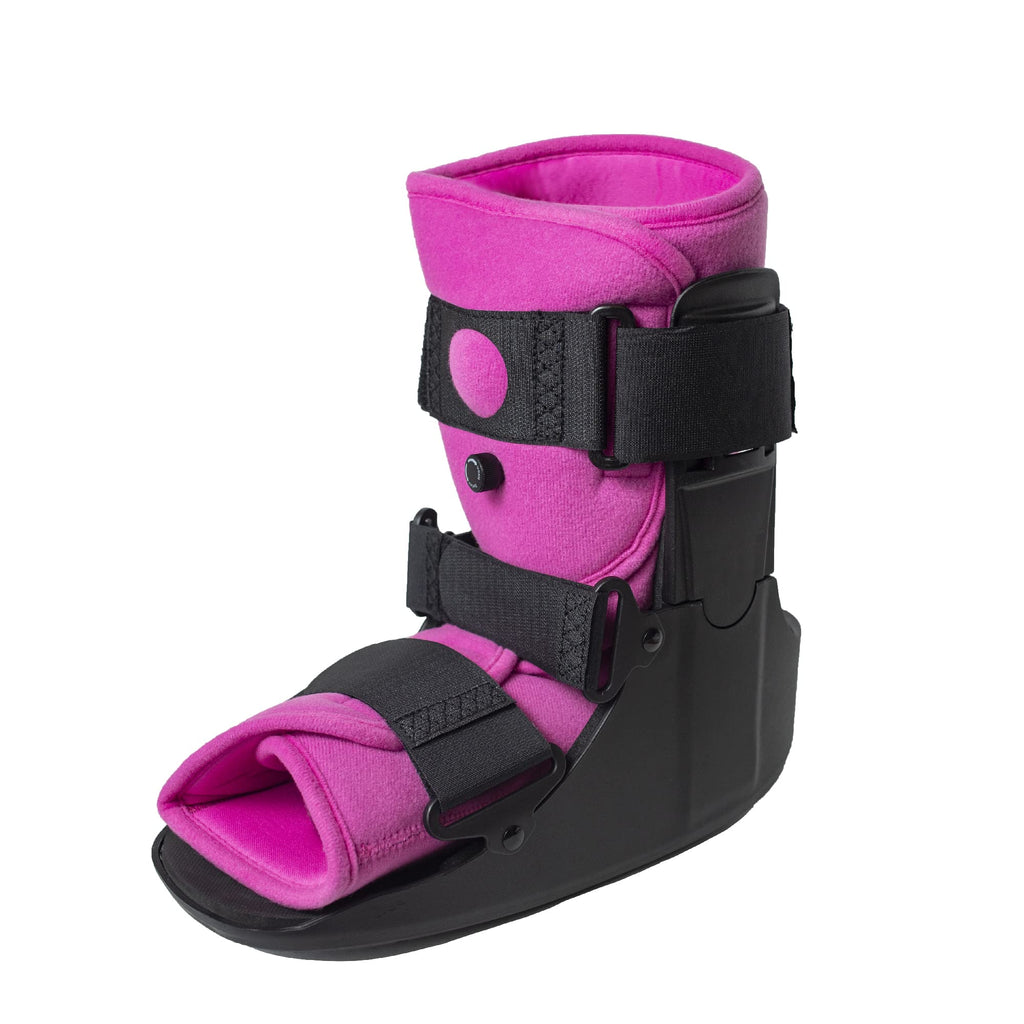Pink Short CAM Walker Boot V5573