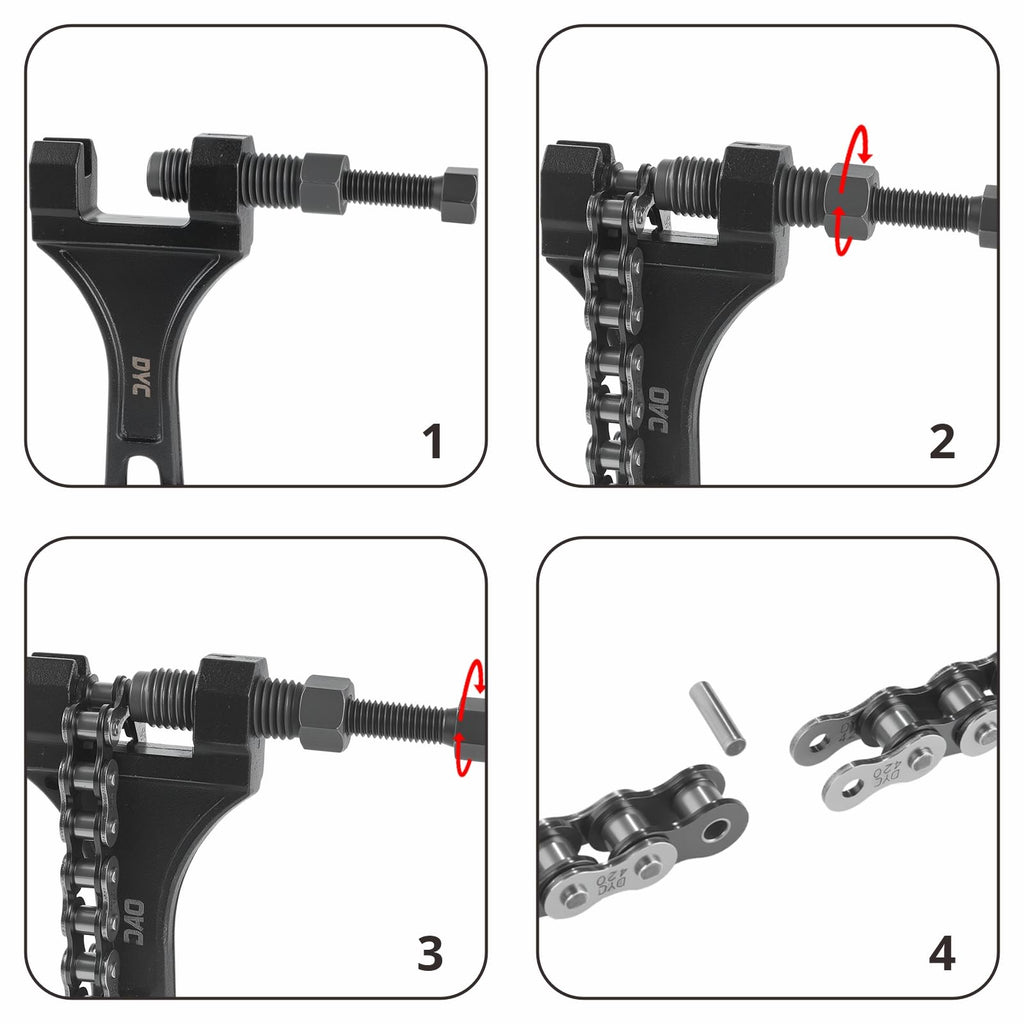 Chain Breaker Tool with 2 Replaceable Cutting Pins F2280