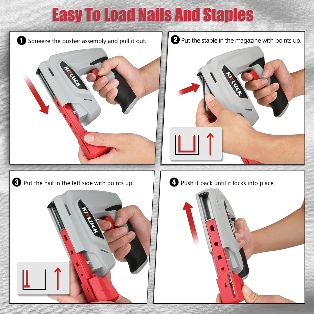 4V Cordless Electric Staple Gun Z4839