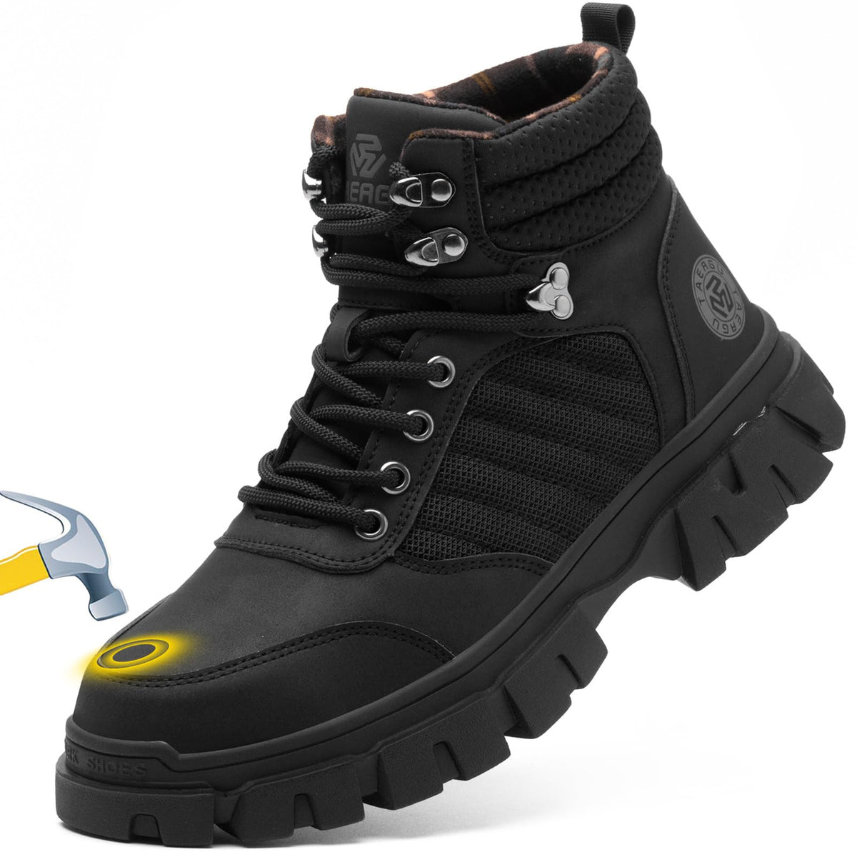 Waterproof Steel Toe Work Boots A936120