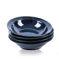 Blue 27oz Ceramic Soup Bowls Set of 4 Y1693
