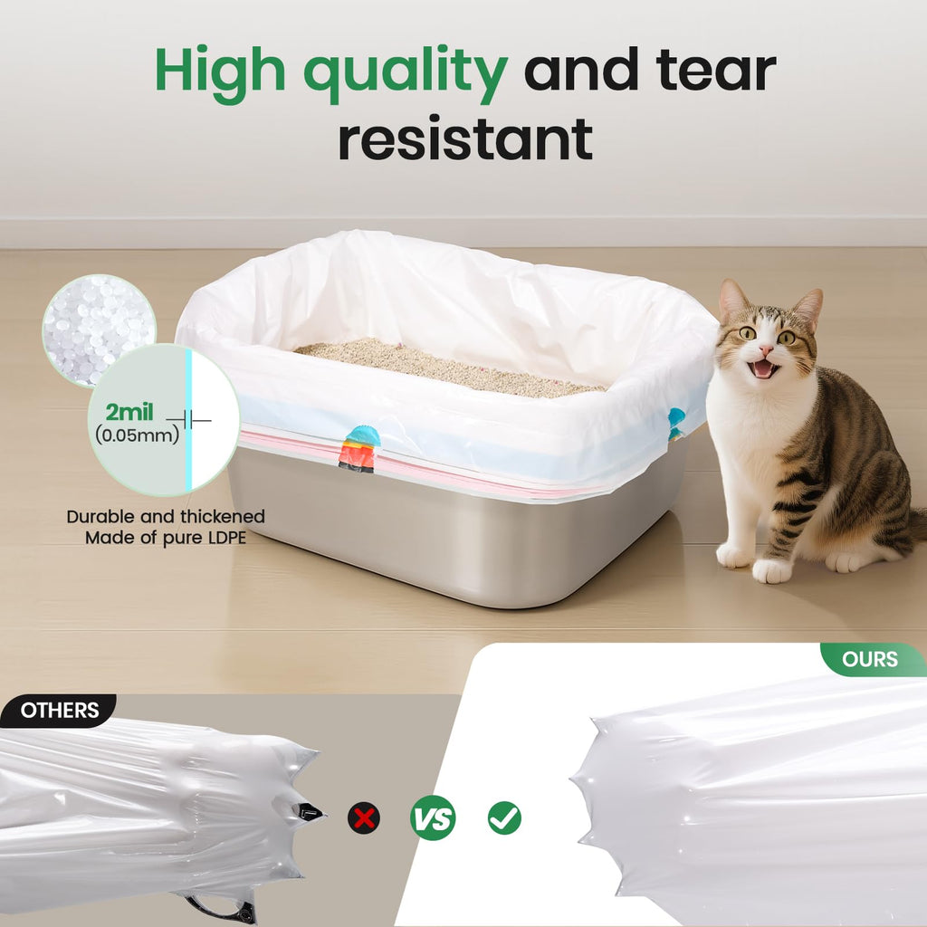 Heavy Duty Thickened Litter Box Liners 14 Pack L545