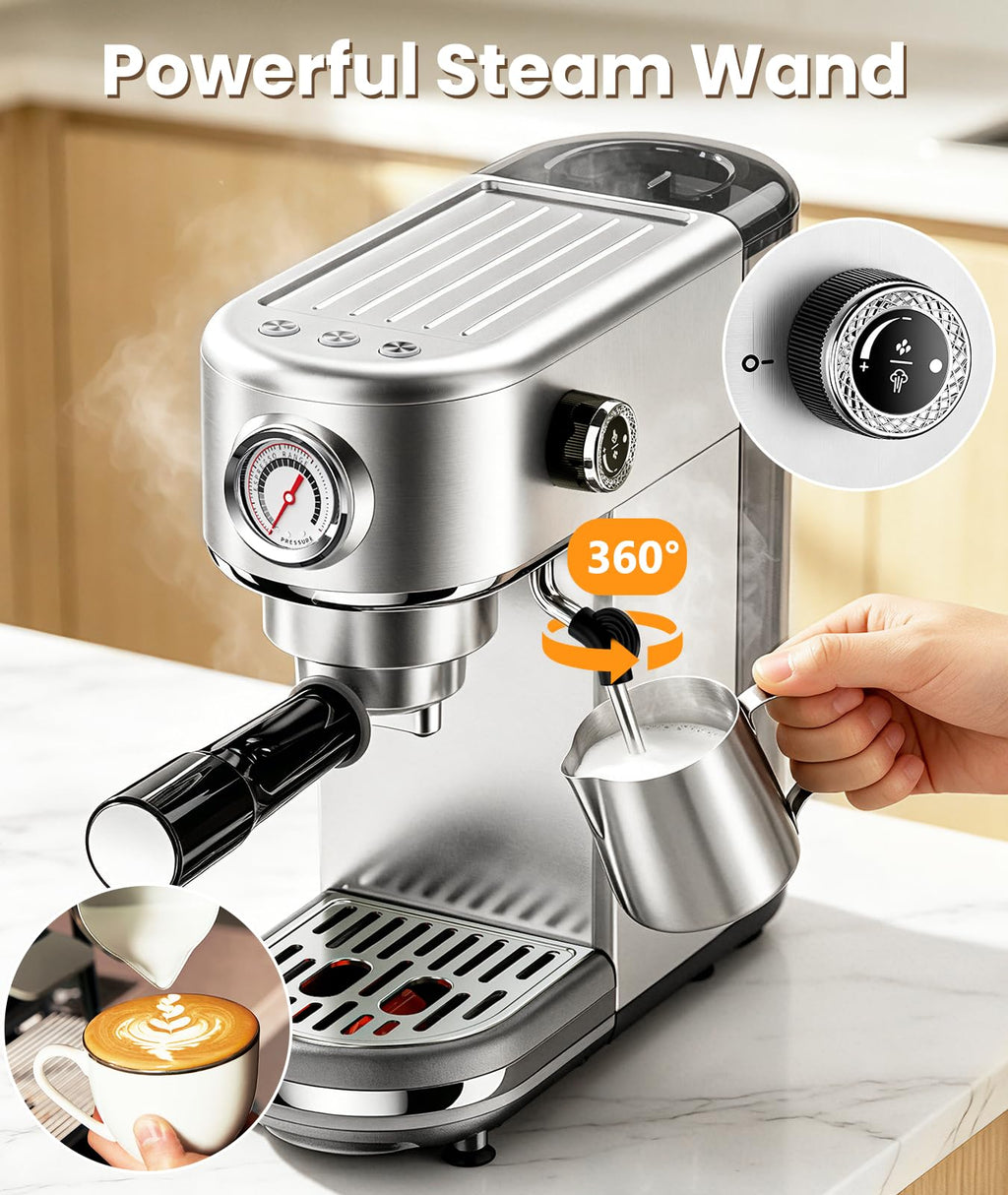 20 Bar Espresso Machine with Milk Frother Z87585
