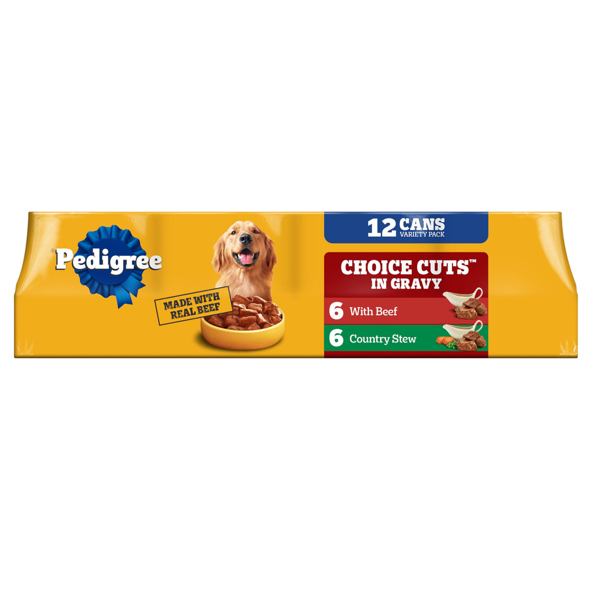 Wet Dog Food Beef & Country Stew 13.2 oz 12 Count C862