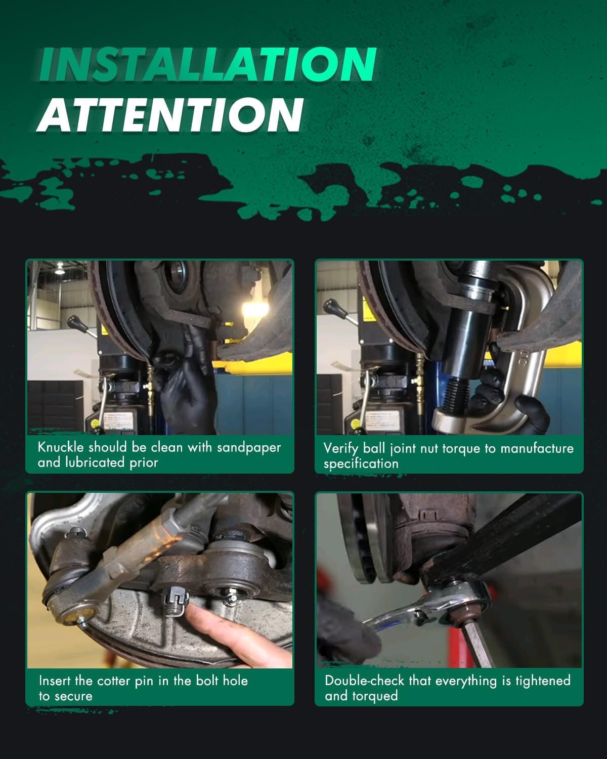 10pcs Front Suspension Kit N500