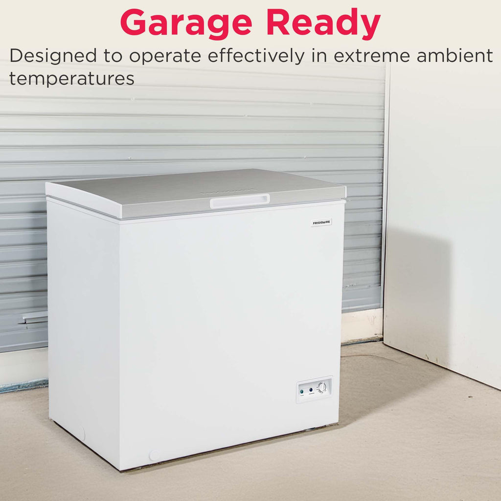 7 Cu. Ft. Chest Freezer with Removable Wire Basket Y5372