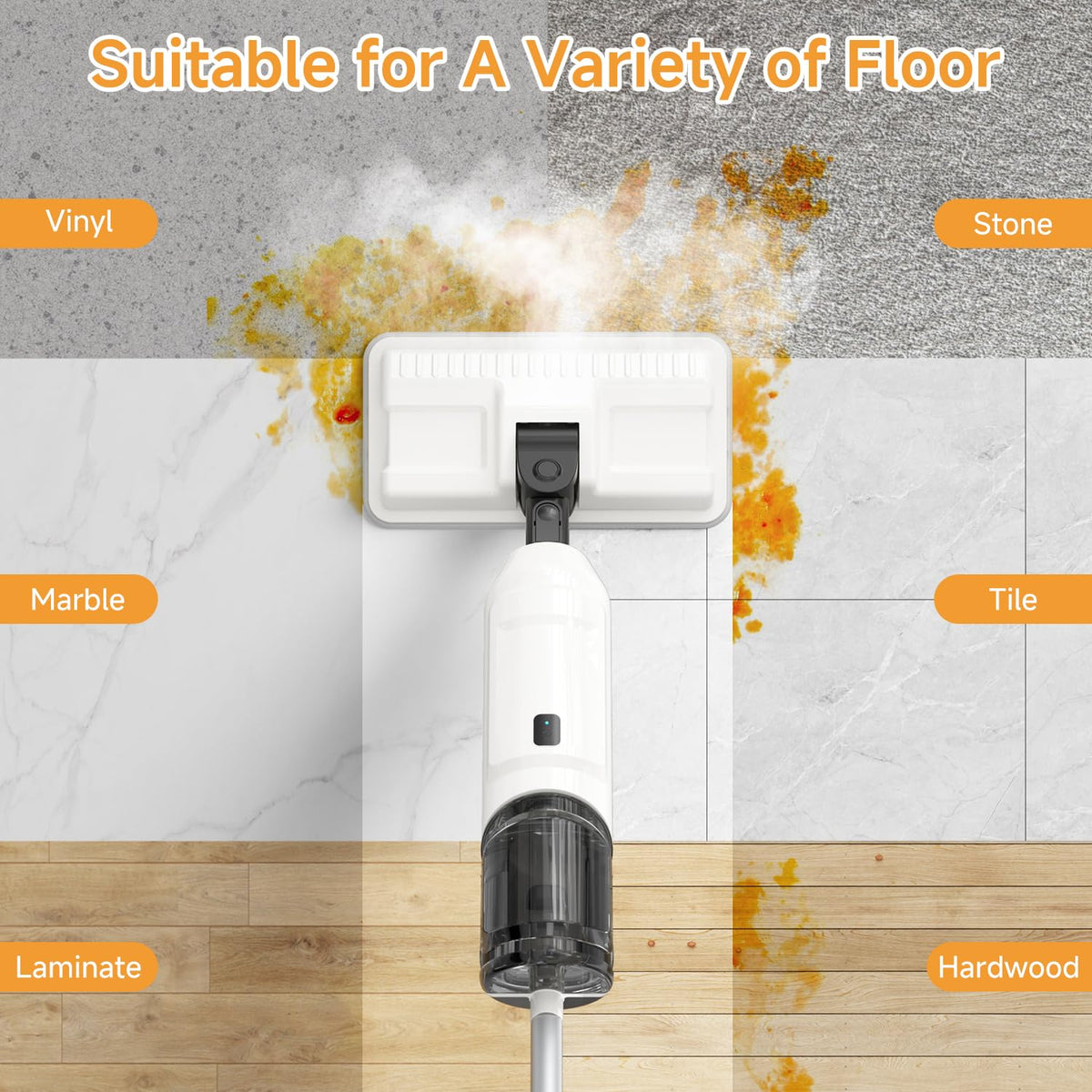 260°F Steam Mop Cleaner 16.9oz V102