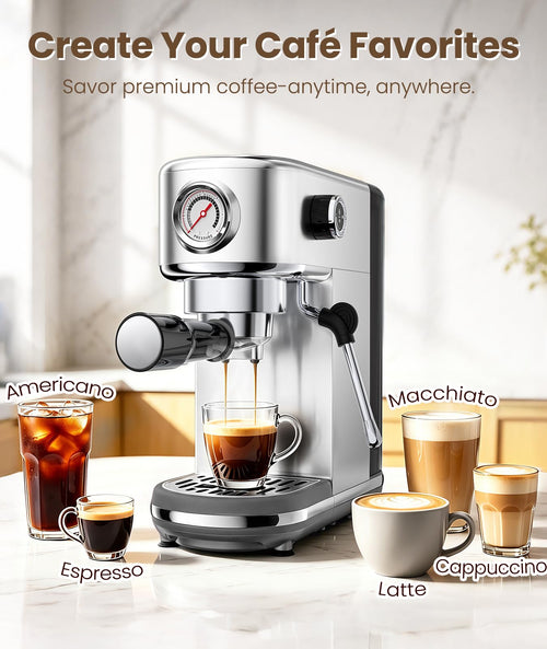 20 Bar Espresso Machine with Milk Frother Z87585