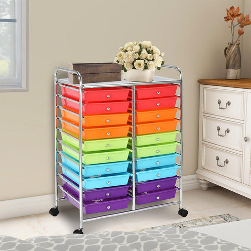 12 Drawer Rolling Storage Cart Y978464