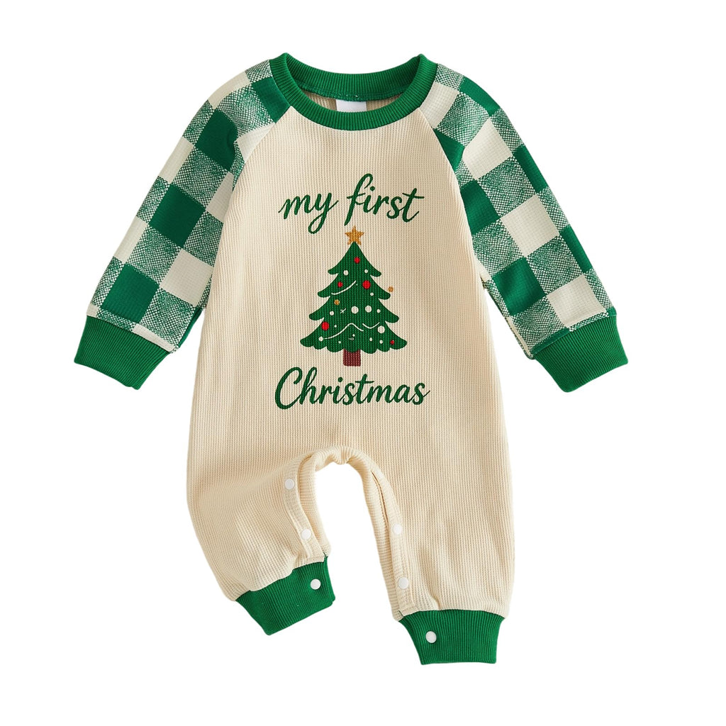 Newborn Baby Boy Fall Winter Romper Jumpsuit L675