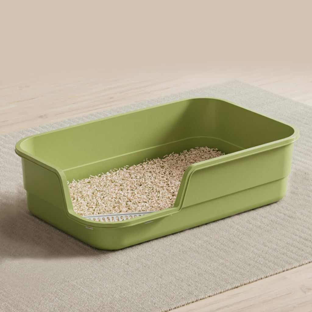 Extra Large High Sides Low Entry Cat Litter Box B392