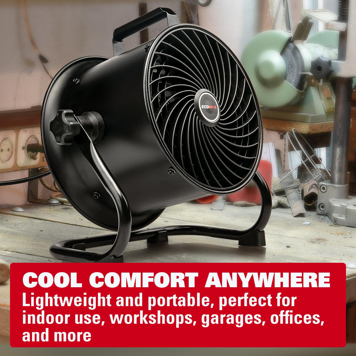 10 Inch High Velocity Drum Fan O490