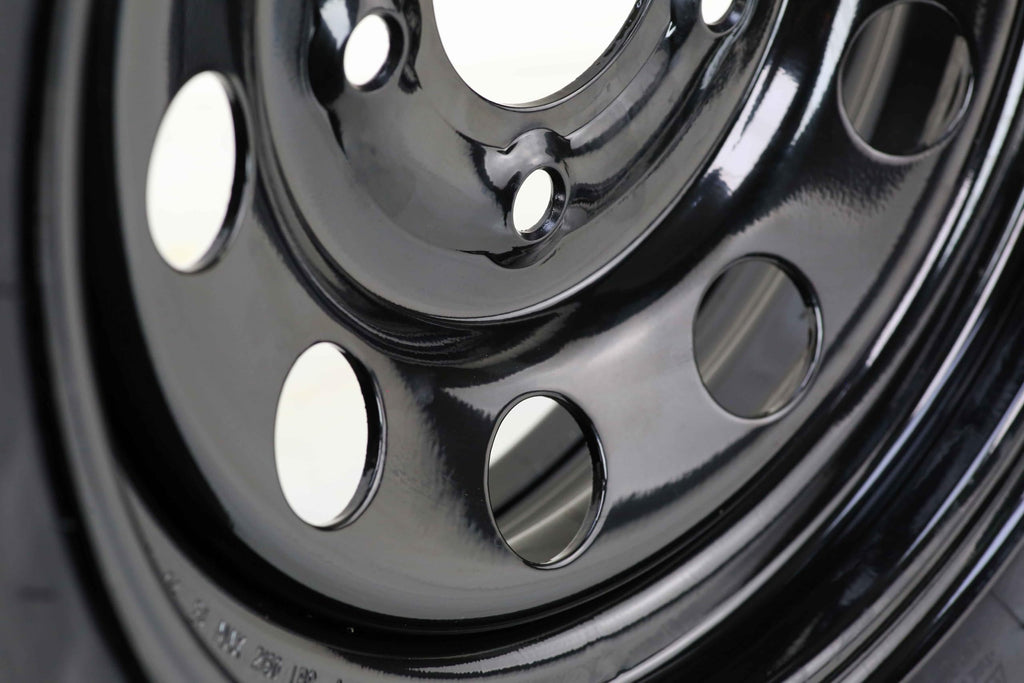 ST205/75R15 8-Ply Trailer Tire Wheel Black Mod Rim Pk2 X645962