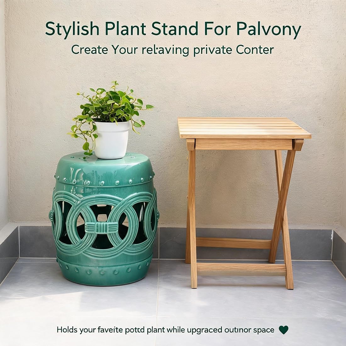 Ceramic Garden Stool F425
