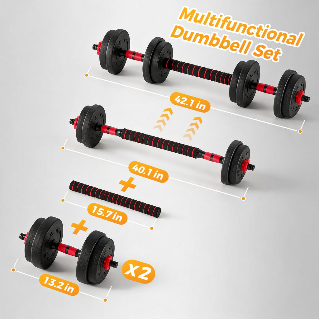 Adjustable Dumbbell Set 20/40/60LBS V29814